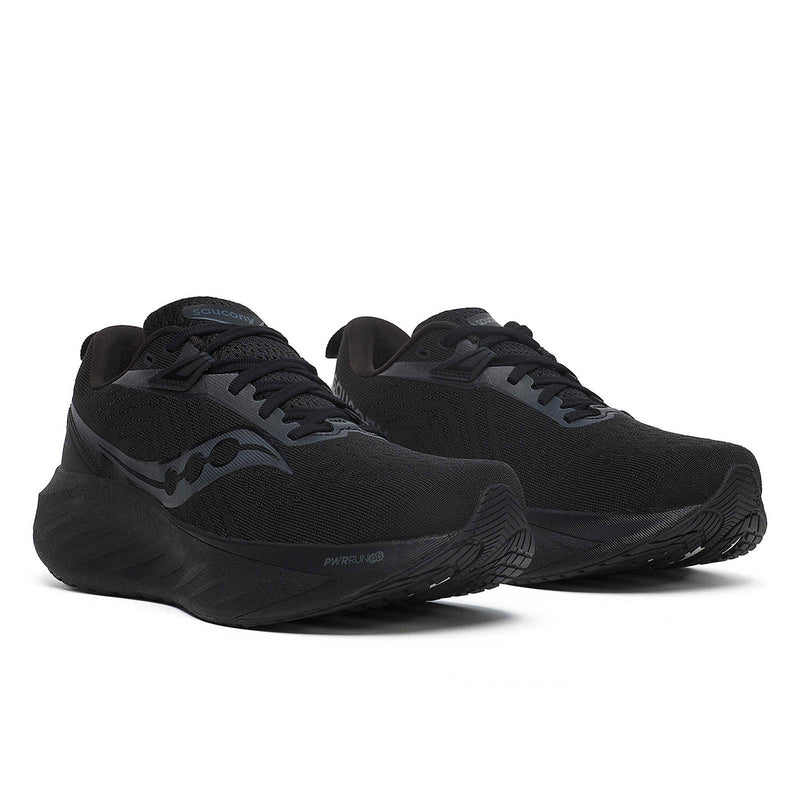 Saucony - Triumph 22 Trainers in Triple Black