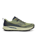 Saucony - Peregrine 15 GTX Trainers in Hemlock/Navy