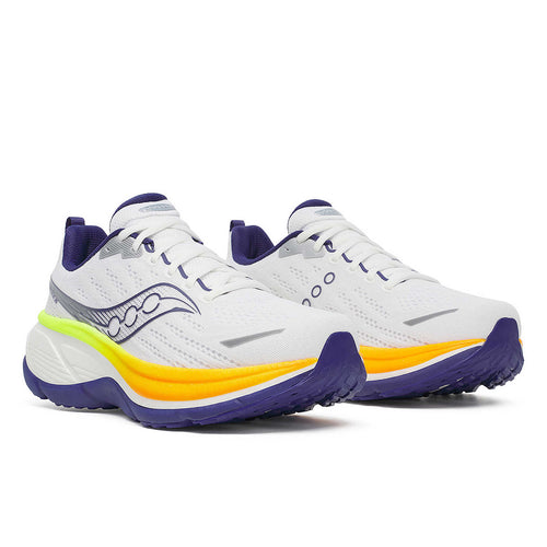 Saucony - Hurricane 25 Trainers in White/Frigid