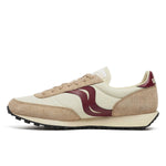 Saucony - Trainer 80 Original Trainers in Beige/Burgundy