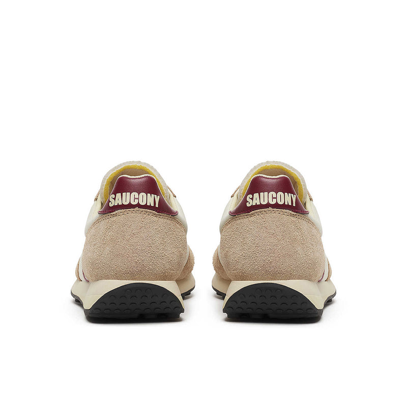 Saucony - Trainer 80 Original Trainers in Beige/Burgundy