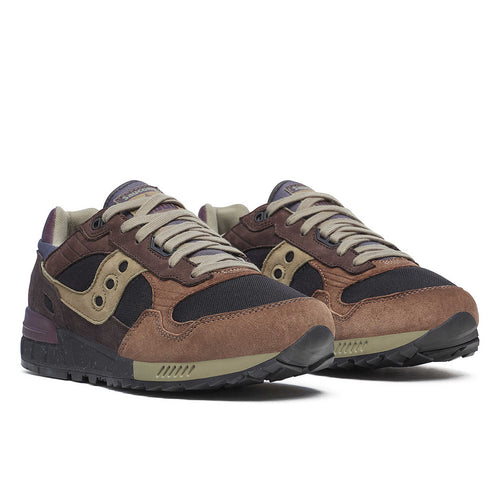 Saucony - Shadow 5000 Crafted Trainers Dark Grey/Plum