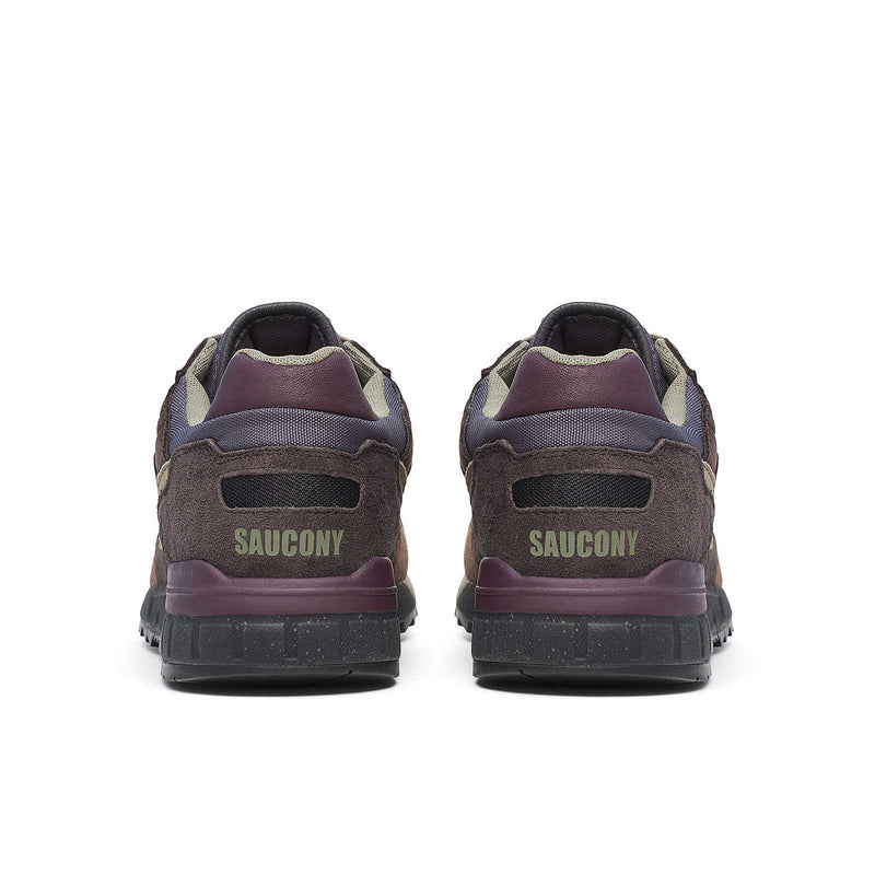Saucony - Shadow 5000 Crafted Trainers Dark Grey/Plum