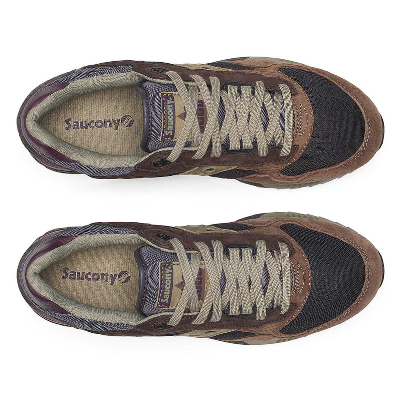 Saucony - Shadow 5000 Crafted Trainers Dark Grey/Plum