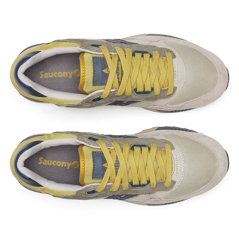Saucony - Shadow 5000 Crafted Trainers Beige/Olive