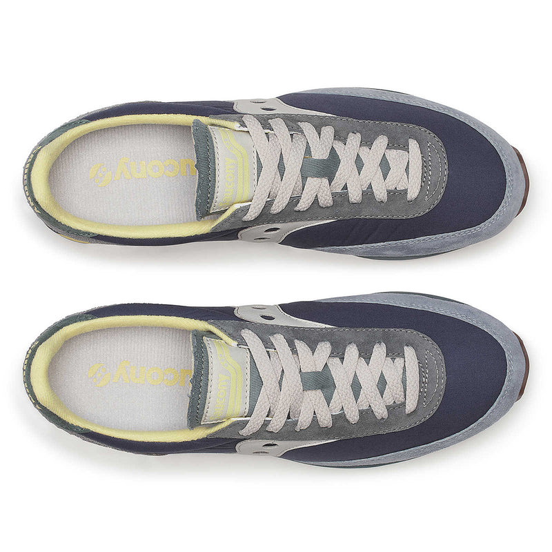 Saucony - Trainer 80 Lux Trainers in Navy/Grey
