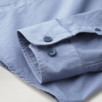 Belstaff - Scale Garment Dyed Shirt in Blue Flint - Nigel Clare