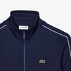 Lacoste - Paris Piqué Zip Front Track Jacket in Navy