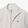 Lacoste - Paris Piqué Zip Front Track Jacket in Pale Grey