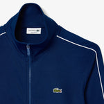 Lacoste - Zip Through Track Top in Blue