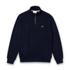 Lacoste - Zip Neck Sweater in Midnight Blue