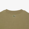 Lacoste - Loose Fitted Croc Sweatshirt in Khaki