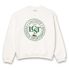 Lacoste - Loose Fitted Printed Sweatshirt in Off White