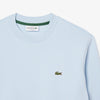 Lacoste - Fleece Crew Neck Sweatshirt in Light Blue