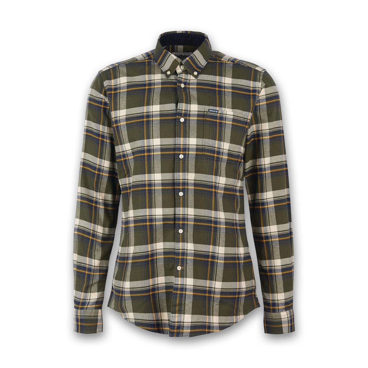 Barbour store shirts olive