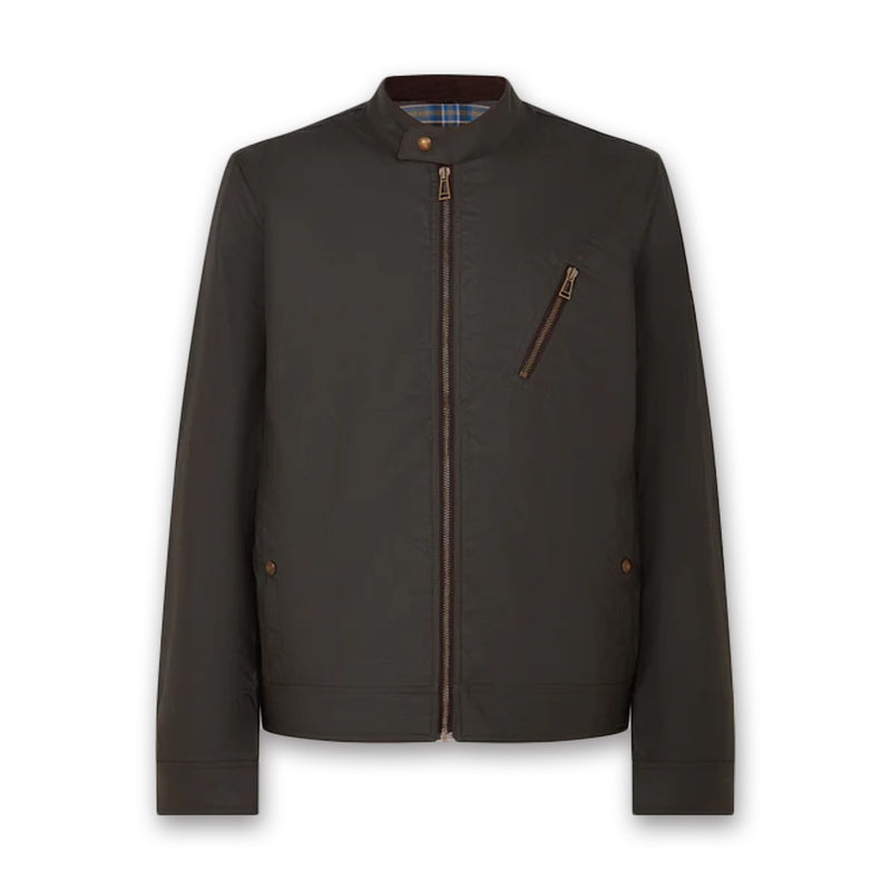 Belstaff - Sideline Waxed Cotton Jacket in Faded Olive