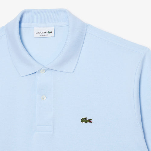 Lacoste - Classic Fit Polo in Light Blue - Nigel Clare