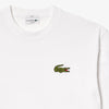 Lacoste - Loose Fit Heavy Cotton Badge T-Shirt in White