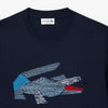 Lacoste - Crocodile Graphic T-Shirt in Navy