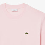 Lacoste - Cotton T-Shirt in Light Pink