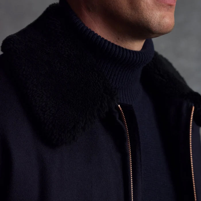 Private White V.C. - The Flight Jacket in Midnight | Nigel Clare