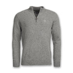 Barbour - Tisbury Half Zip Sweater in Grey - Nigel Clare