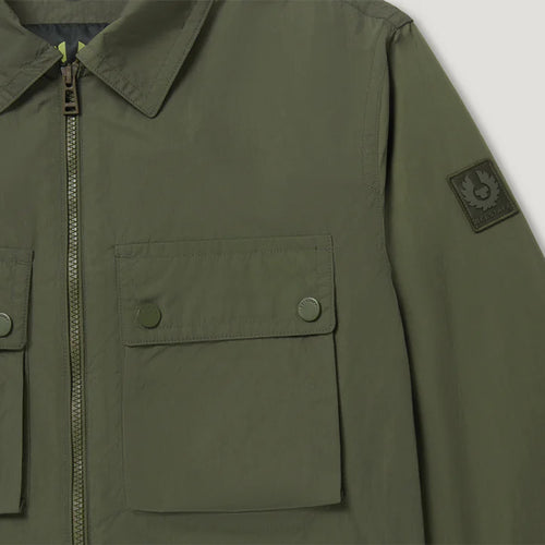 Belstaff - Tourer Overshirt in Army Olive