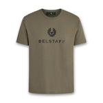 Belstaff - Signature T-Shirt in True Olive - Nigel Clare