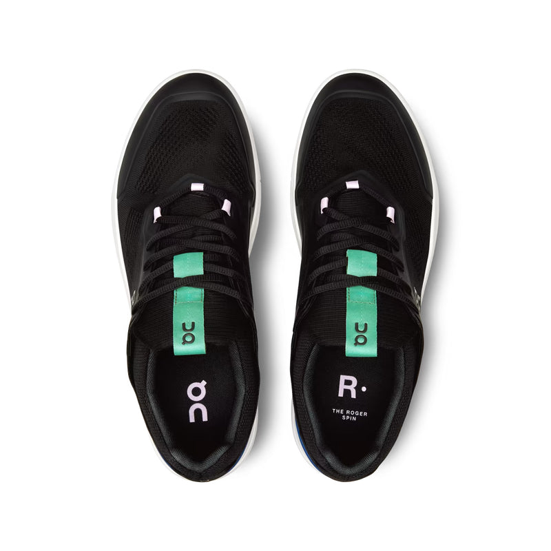 On Running - THE ROGER Spin Trainers in Black/Indigo - Nigel Clare