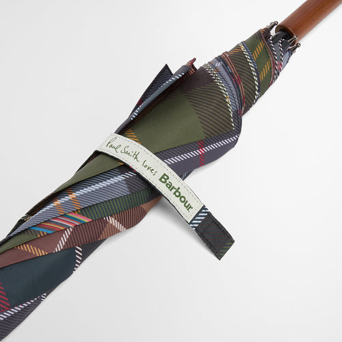 Paul Smith loves Barbour - Mixed Tartan Umbrella