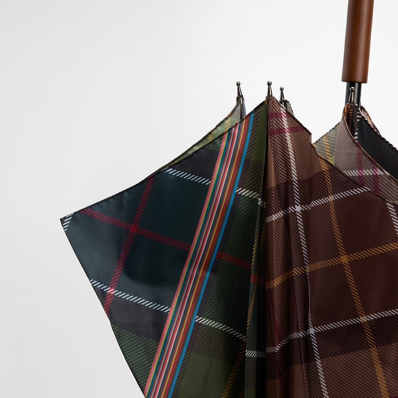 Paul Smith loves Barbour - Mixed Tartan Umbrella