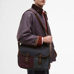 Paul Smith loves Barbour - Night Sky Wax Tarras Bag