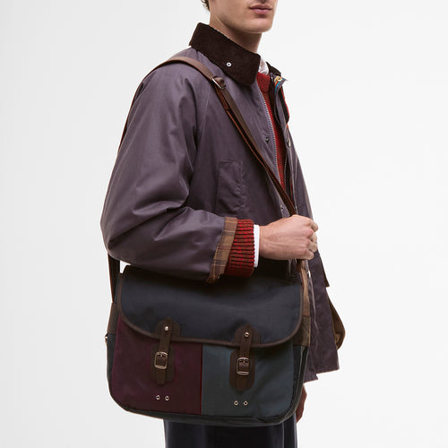 Paul Smith loves Barbour - Night Sky Wax Tarras Bag
