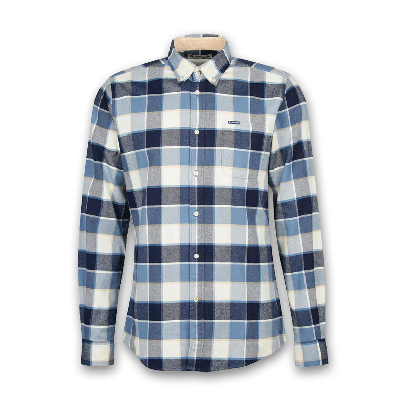 Barbour - Valley TF Shirt in Blue - Nigel Clare