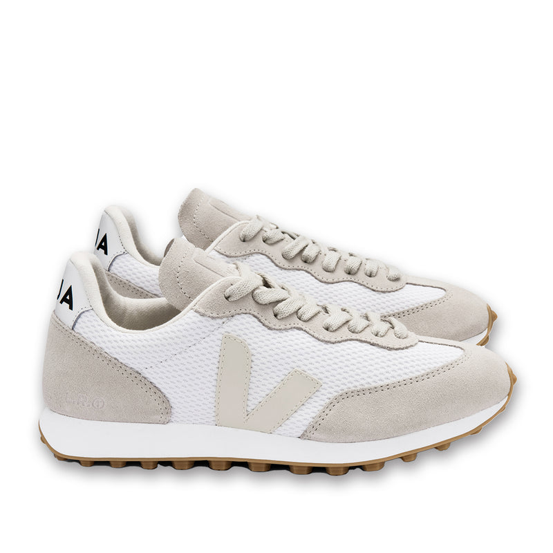 Veja - Rio Branco Trainers in White/Pierre Natural