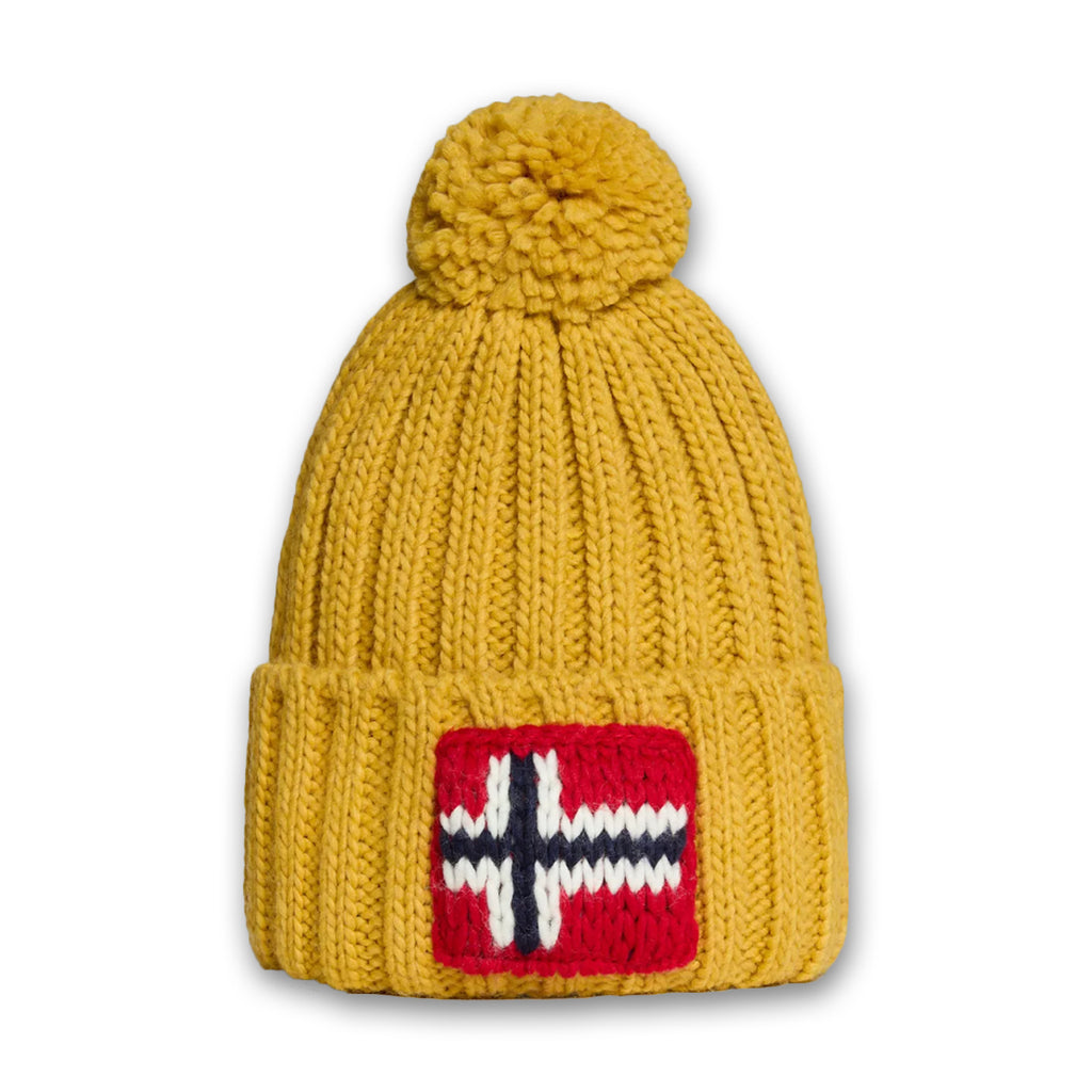 Napapijri - Yellow Daylily Semiury Beanie - Nigel Clare