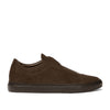 Harrys London - Aaron Velvet Suede Trainers in Dark Brown