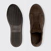 Harrys London - Aaron Velvet Suede Trainers in Dark Brown