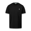 Sandbanks - Badge Logo T-Shirt in Black