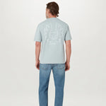 Belstaff - Border T-Shirt in Quarry Blue - Nigel Clare