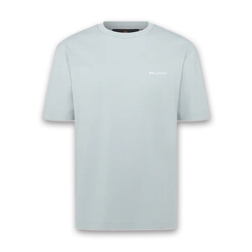 Belstaff - Border T-Shirt in Quarry Blue - Nigel Clare