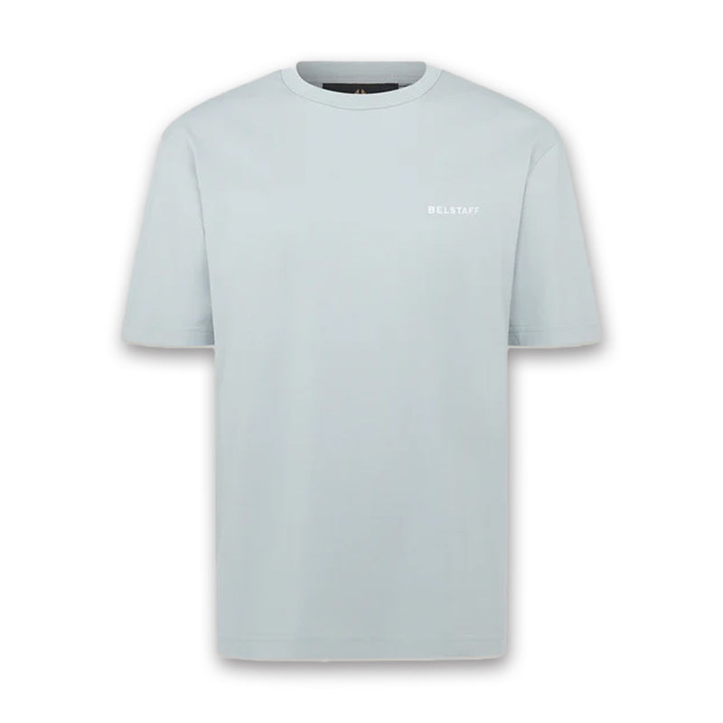 Belstaff - Border T-Shirt in Quarry Blue - Nigel Clare