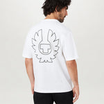 Belstaff - Border T-Shirt in White - Nigel Clare