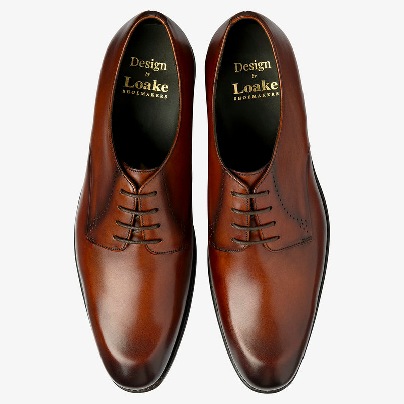 Loake - Gosling Derby Shoe in Scotch