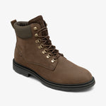 Loake - Nevis Nubuck Boot in Dark Brown