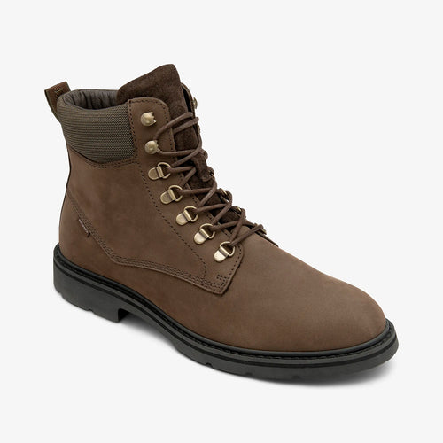 Loake - Nevis Nubuck Boot in Dark Brown