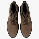 Loake - Nevis Nubuck Boot in Dark Brown