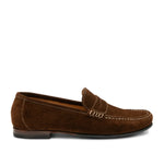 Loake - Jefferson Loafer in Brown Suede