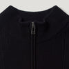 Belstaff - Commander 1/4 Zip Jumper in Black - Nigel Clare