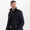 UBR - Concord Savile Parka in Navy Melange - Nigel Clare